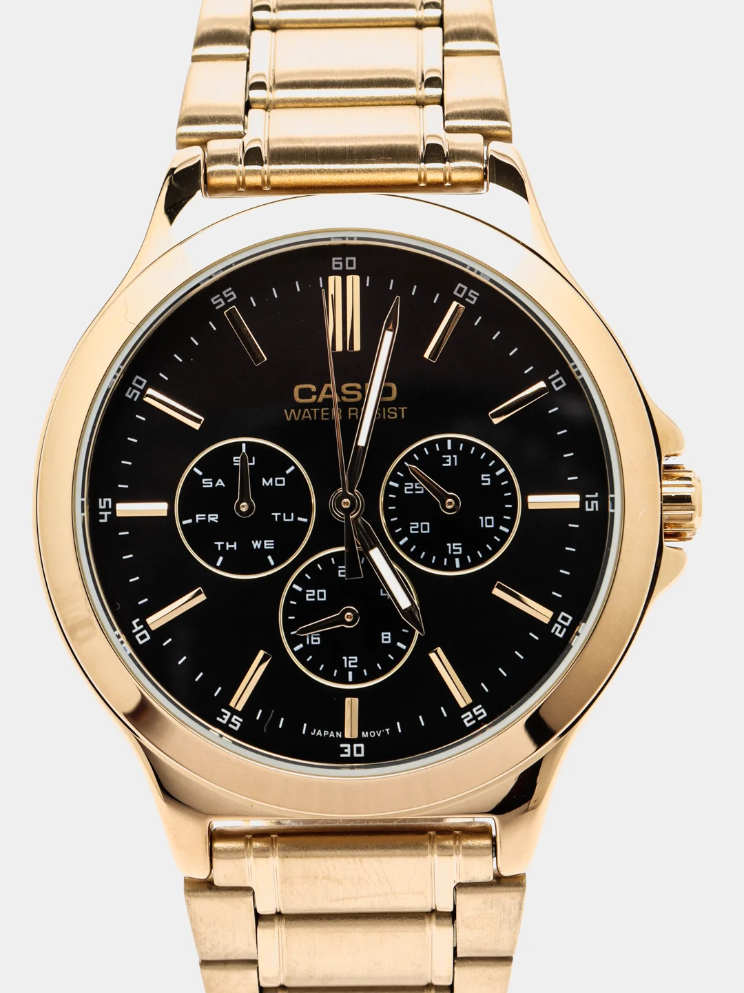 Золотой часы наручные Casio MTP-V300