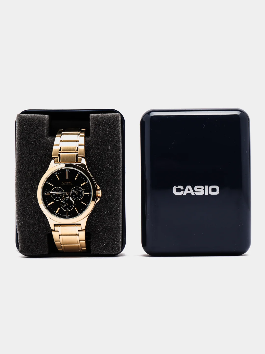 Золотой часы наручные Casio MTP-V300