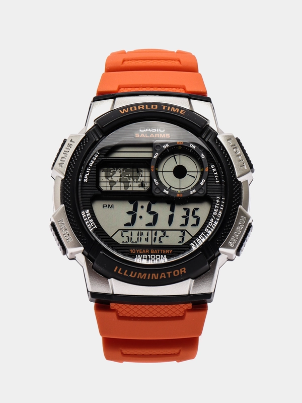Часы наручные электронный Casio Illuminator AE-1000W