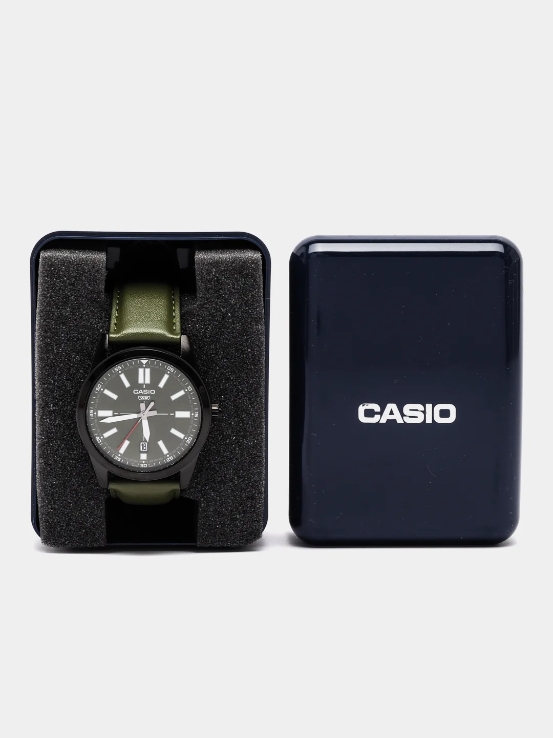 Лесной зеленый часы наручные CASIO MTP-VD02