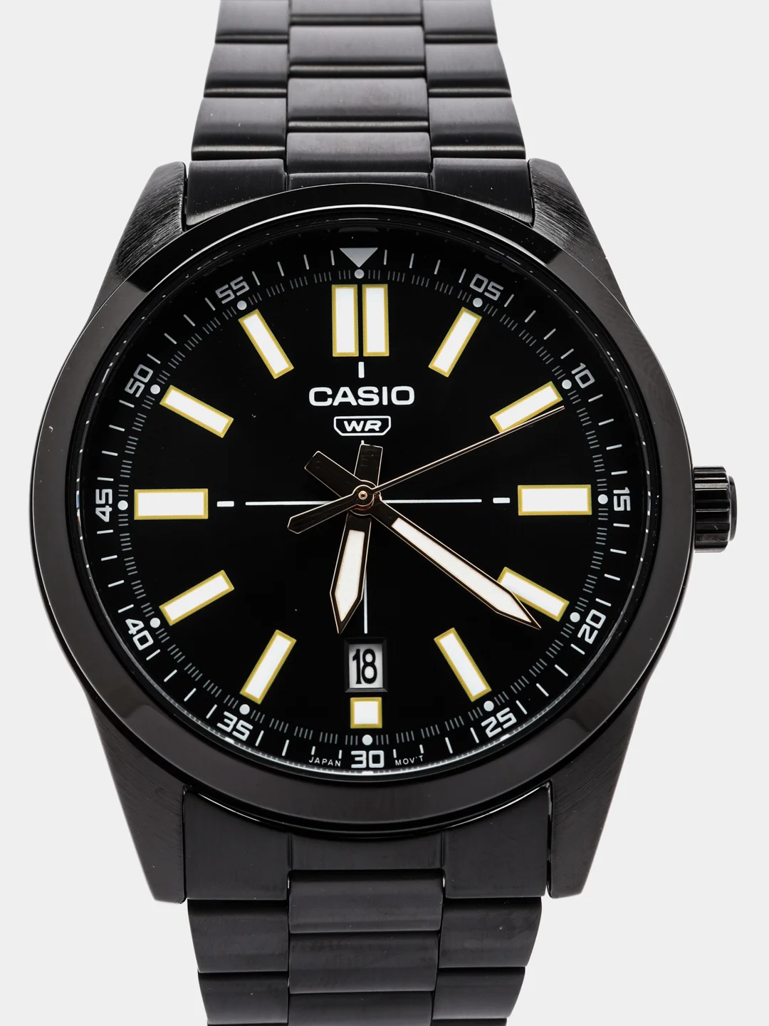 Тёмно-зелёный часы наручные CASIO MTP-VD02