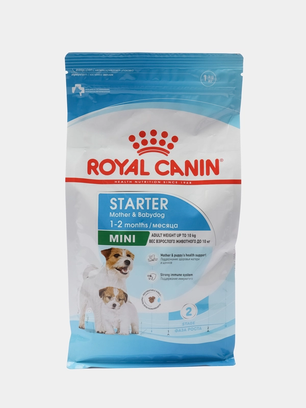 Корм для беременных/кормящих собак, щенков мини пород MINI STARTER MOTHER&BABYDOG до 2 мес