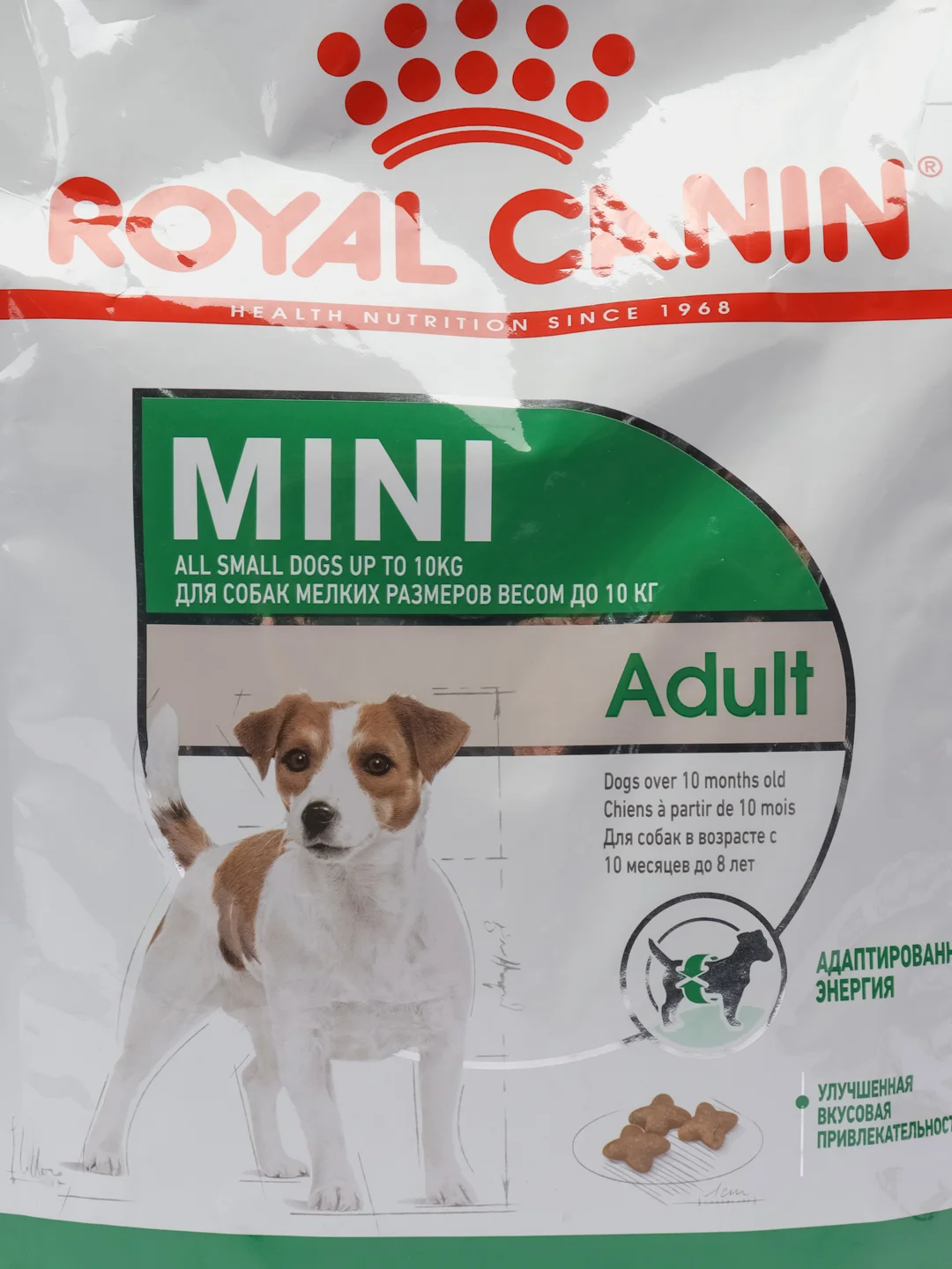 Сухой корм для взрослых собак мини пород Royal Canin Mini Adult c 10 мес