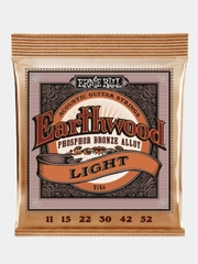 Струны для акустической гитары Ernie Ball Earthwood Фосфор - Бронза