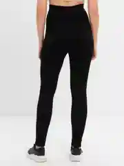 Черный утепленные леггинсы, лосины женские, с начесом