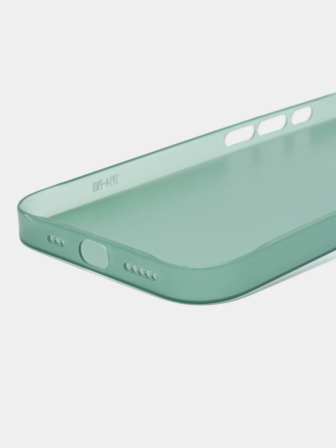 Зеленый ультратонкий чехол для iPhone 14 Pro, хрупкий, тонкий