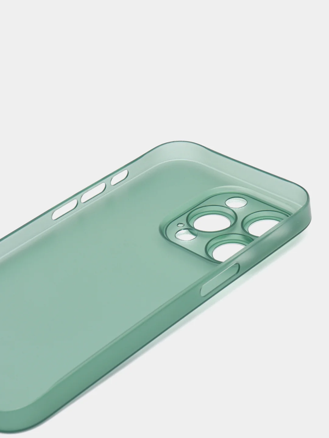 Зеленый ультратонкий чехол для iPhone 14 Pro, хрупкий, тонкий