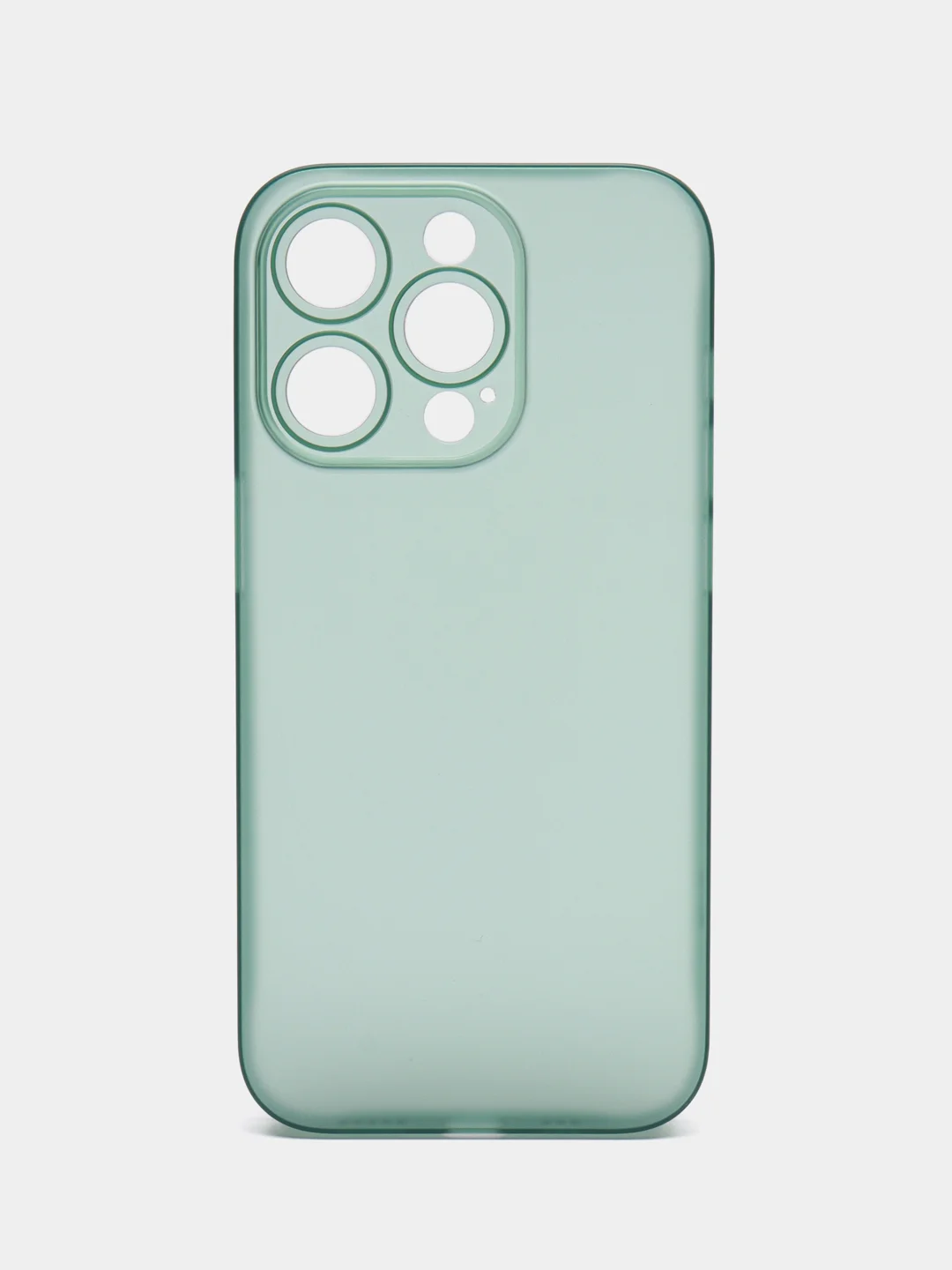 Зеленый ультратонкий чехол для iPhone 14 Pro, хрупкий, тонкий