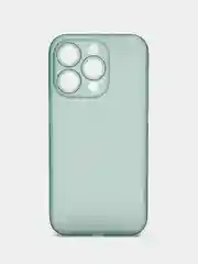 Зеленый ультратонкий чехол для iPhone 14 Pro, хрупкий, тонкий
