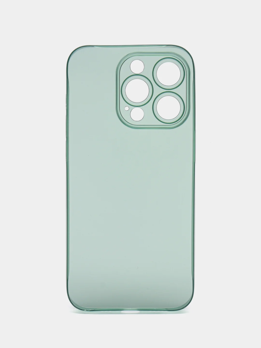 Зеленый ультратонкий чехол для iPhone 14 Pro, хрупкий, тонкий
