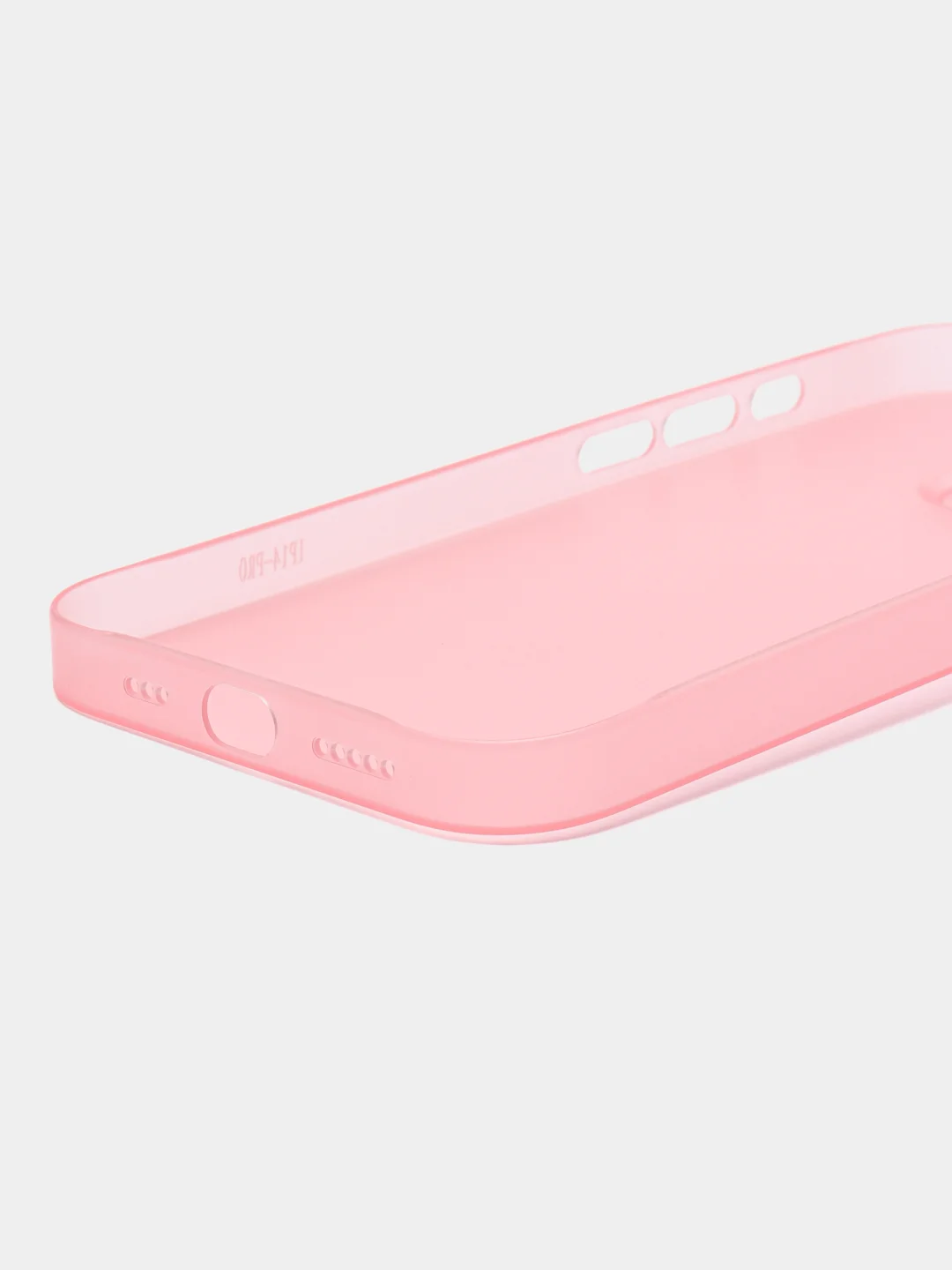 Красный ультратонкий чехол для iPhone 14 Pro, хрупкий, тонкий