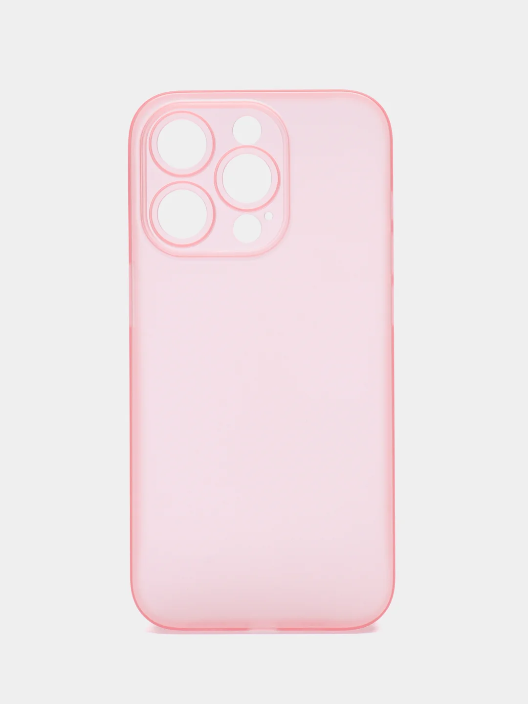 Красный ультратонкий чехол для iPhone 14 Pro, хрупкий, тонкий