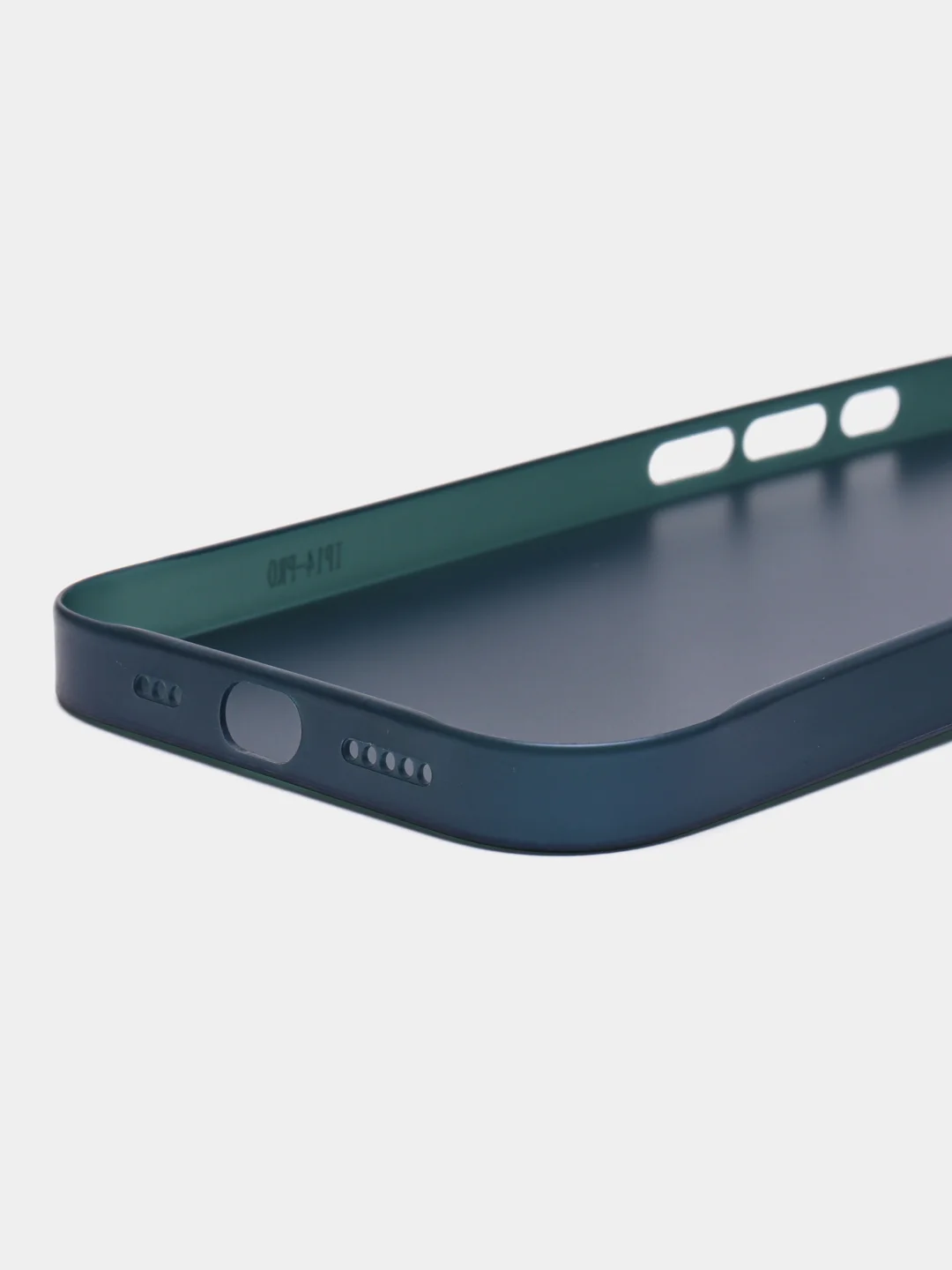 Синий ультратонкий чехол для iPhone 14 Pro, хрупкий, тонкий