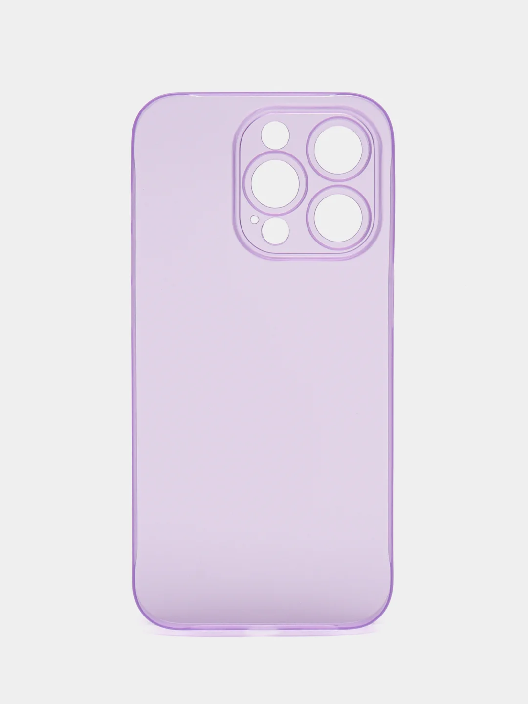 Сиреневый ультратонкий чехол для iPhone 14 Pro, хрупкий, тонкий