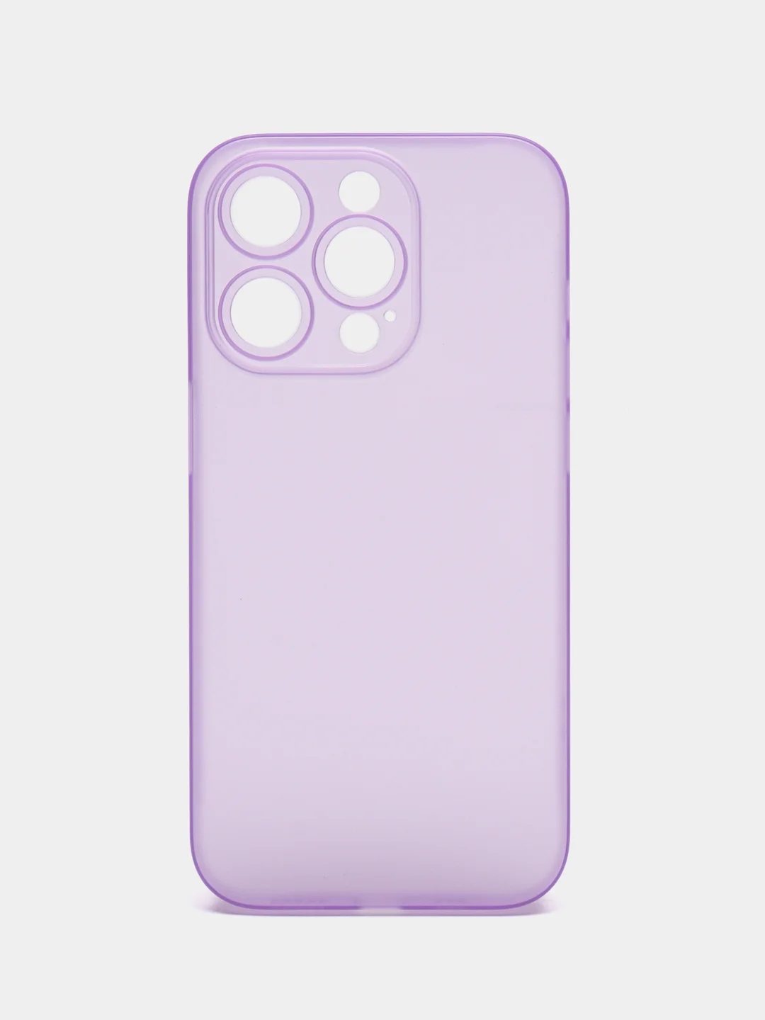 Сиреневый ультратонкий чехол для iPhone 14 Pro, хрупкий, тонкий