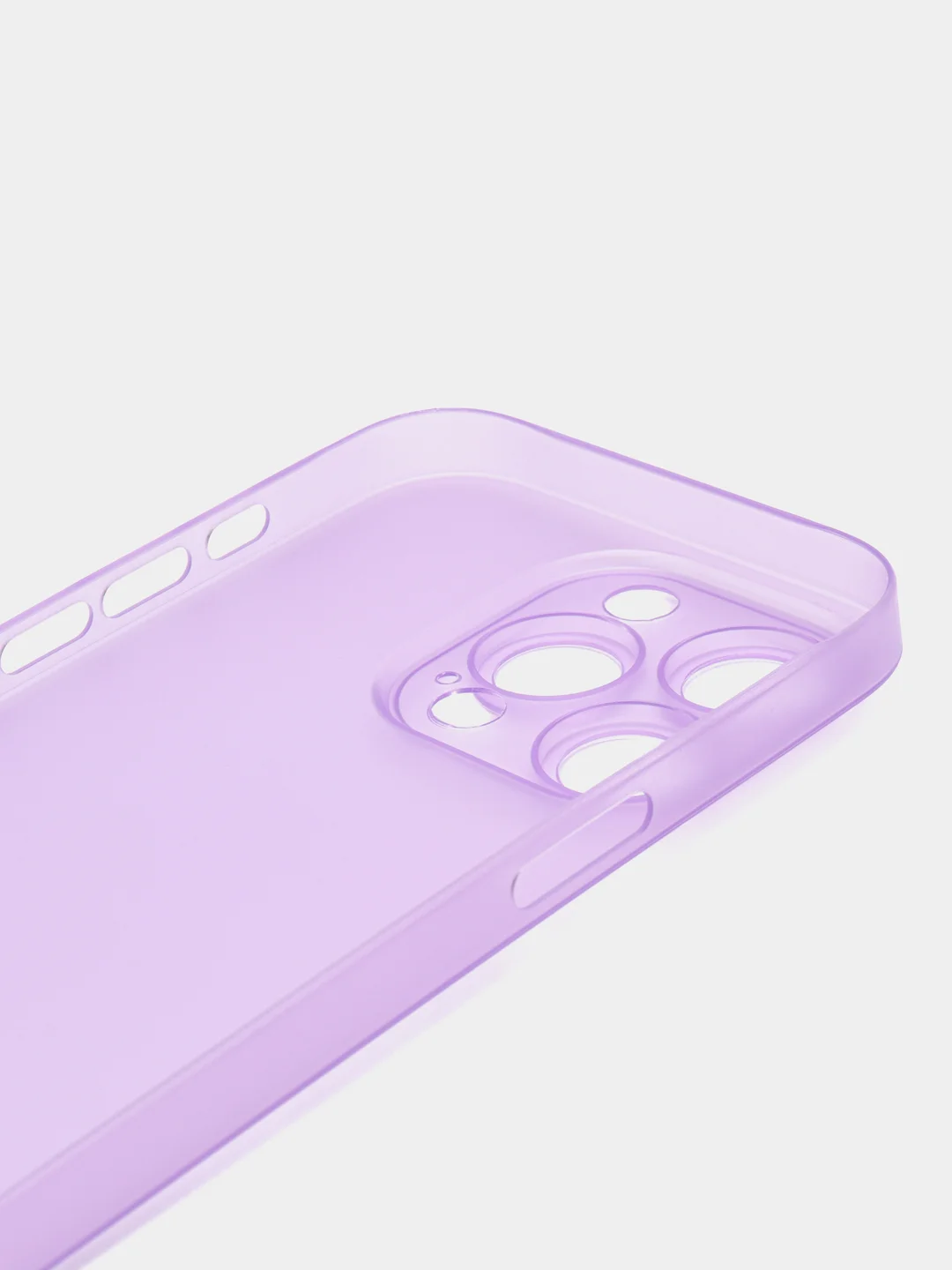 Сиреневый ультратонкий чехол для iPhone 14 Pro, хрупкий, тонкий
