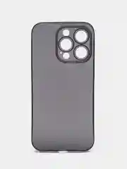 Тёмно-серый ультратонкий чехол для iPhone 14 Pro, хрупкий, тонкий