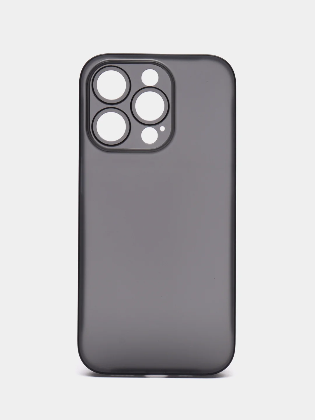 Тёмно-серый ультратонкий чехол для iPhone 14 Pro, хрупкий, тонкий