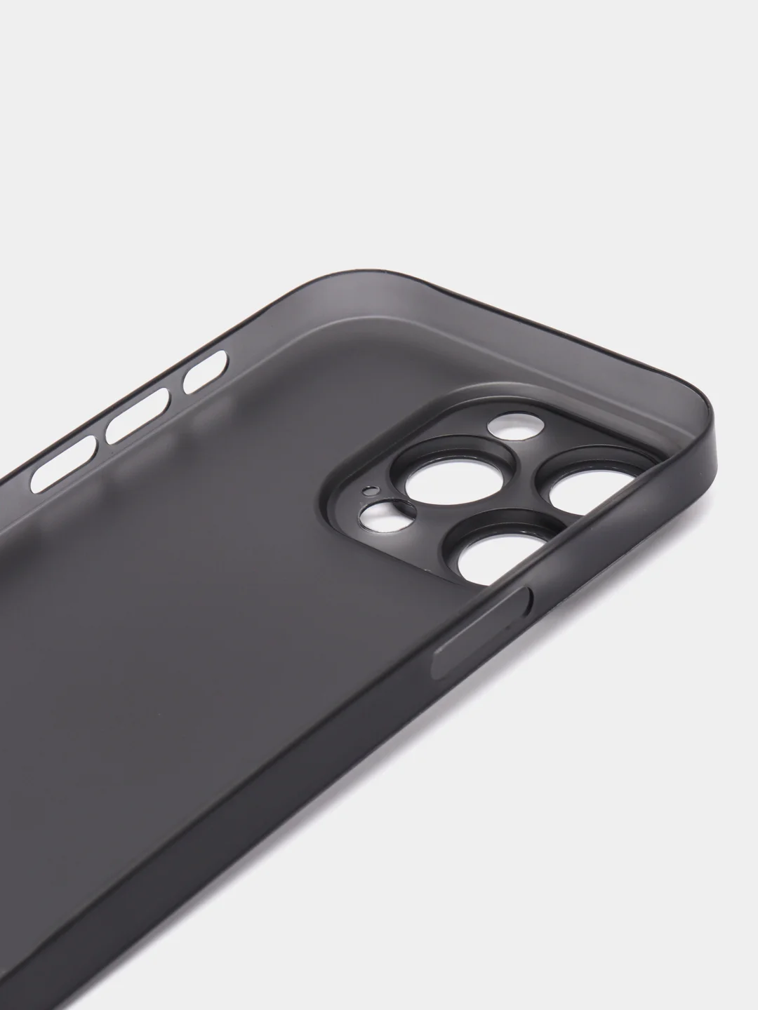 Тёмно-серый ультратонкий чехол для iPhone 14 Pro, хрупкий, тонкий