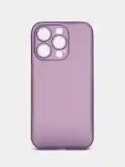 Фиолетовый ультратонкий чехол для iPhone 14 Pro, хрупкий, тонкий