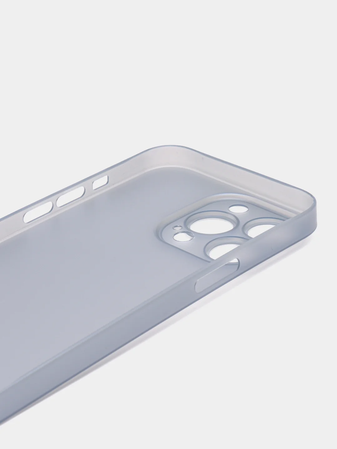 Голубой ультратонкий чехол для iPhone 13 Pro, хрупкий, тонкий