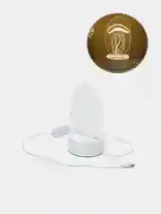 Розовый светильник-ночник 3D LED, USB, 14 видов
