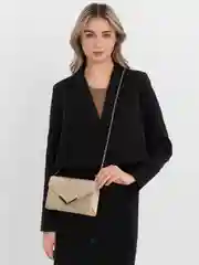 Золотой клатч на цепочке, женская сумка, вечерняя