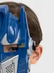Синий маска супергероя
