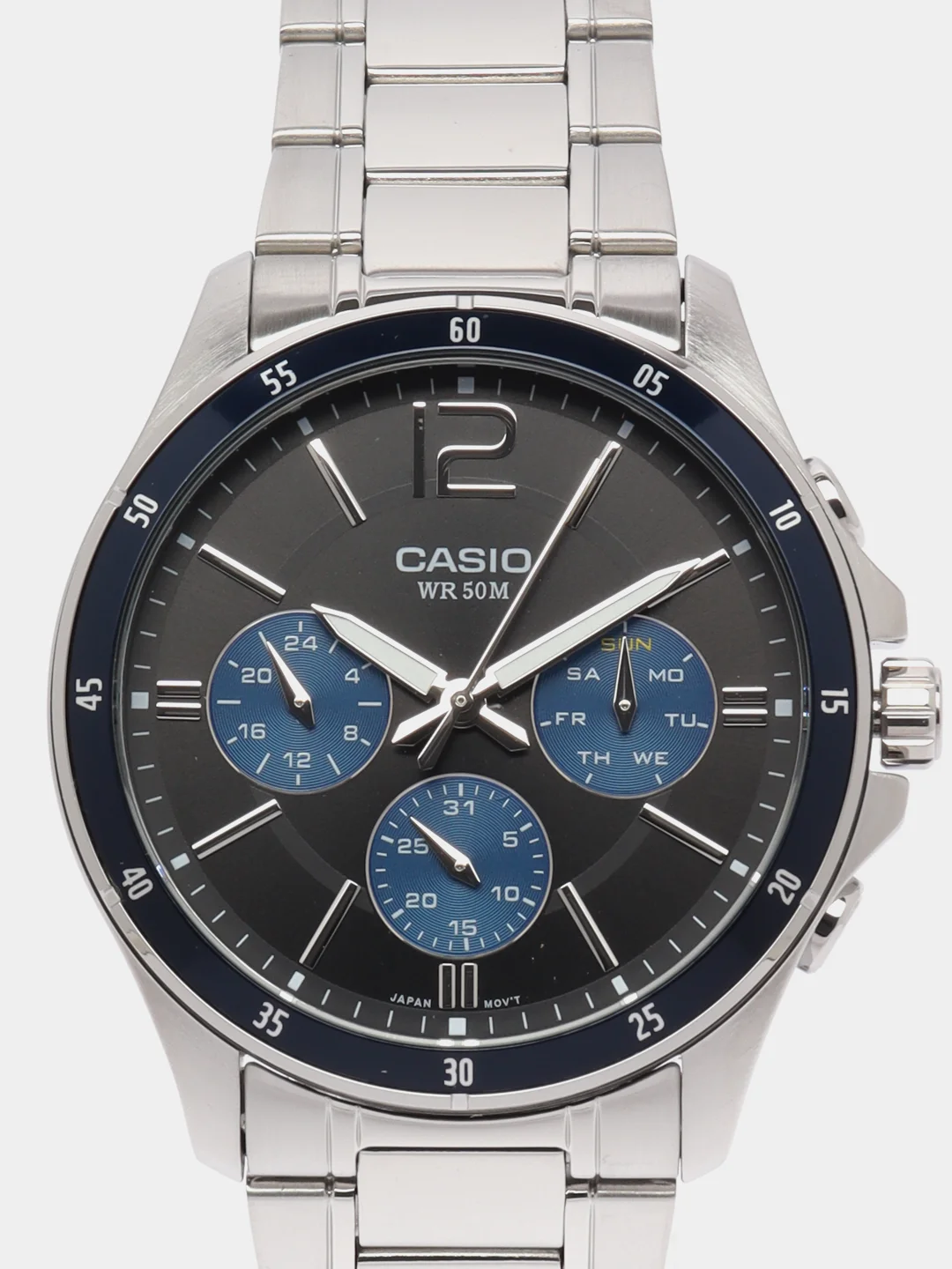 Синий часы наручные Casio MTP-1374