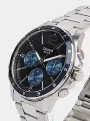 Синий часы наручные Casio MTP-1374