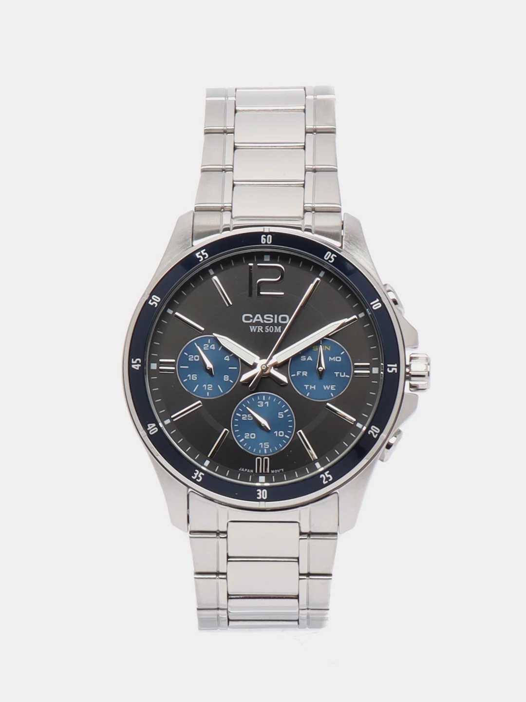 Синий часы наручные Casio MTP-1374