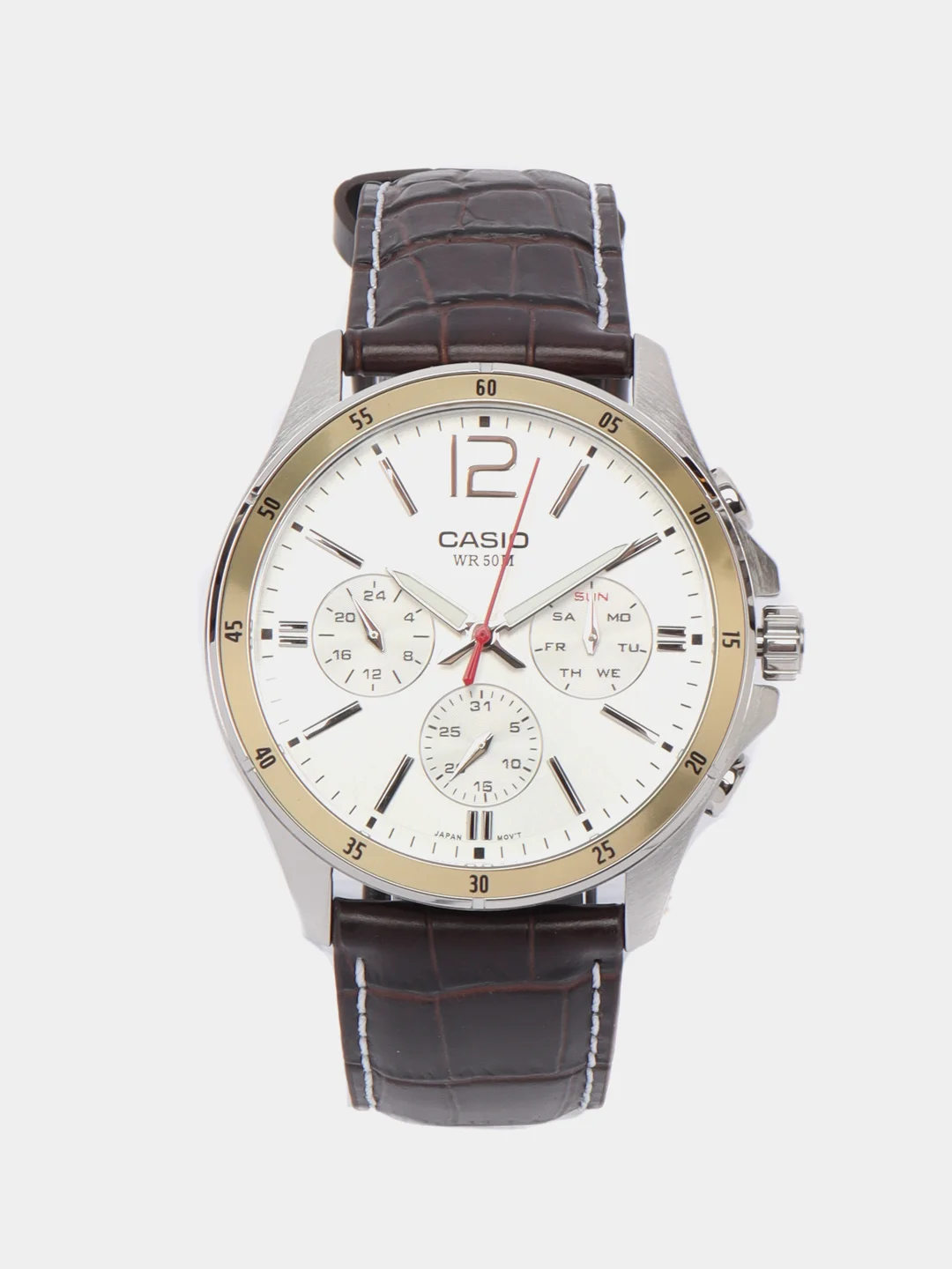 Хаки часы наручные Casio MTP-1374