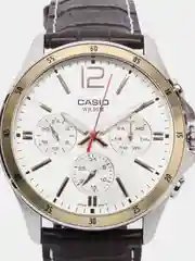 Хаки часы наручные Casio MTP-1374