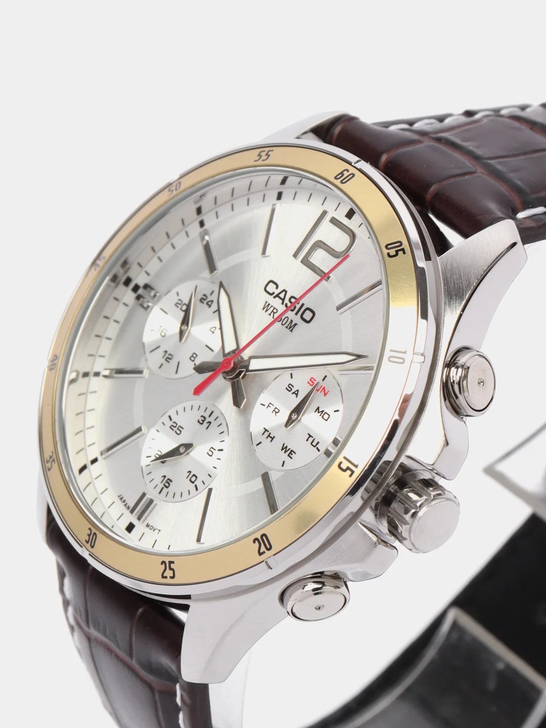 Хаки часы наручные Casio MTP-1374