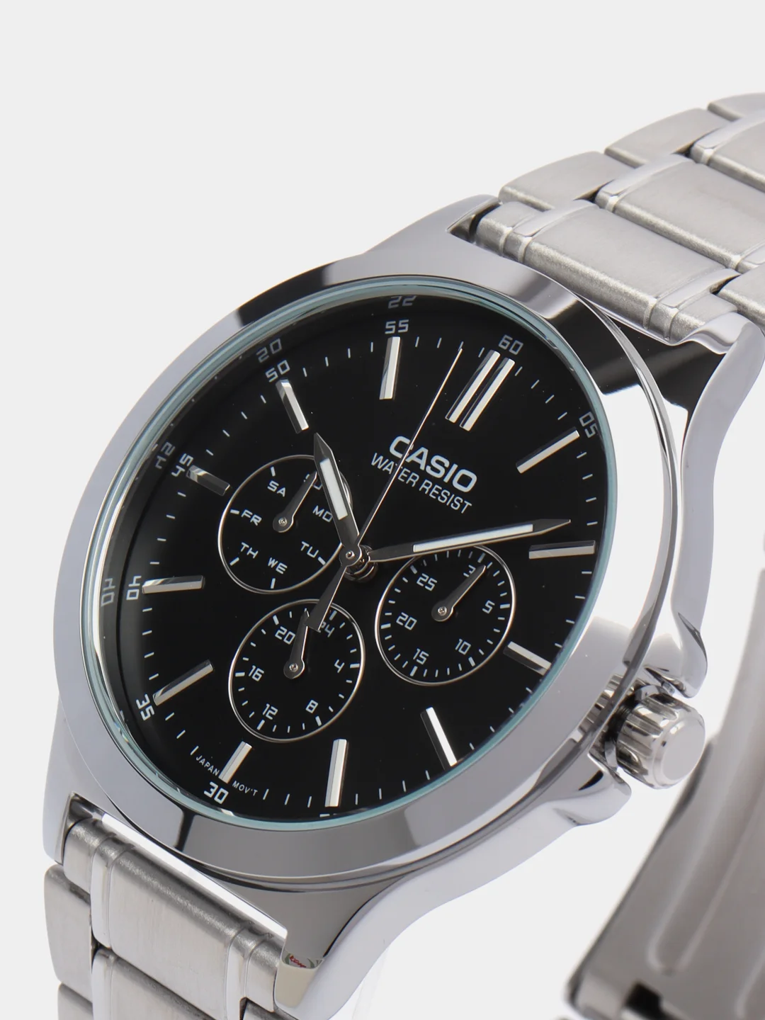 Серебряный часы наручные Casio MTP-V300