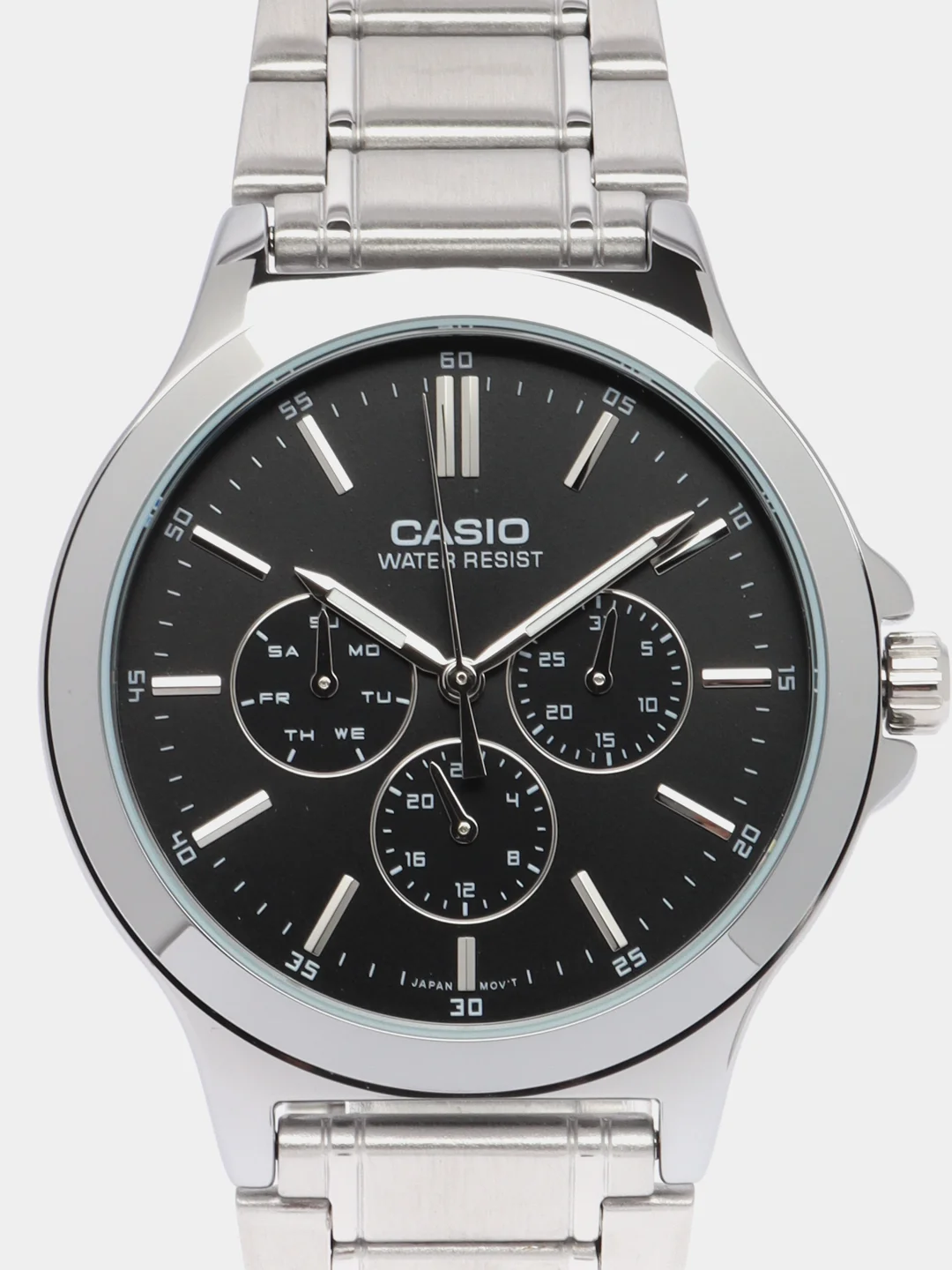 Серебряный часы наручные Casio MTP-V300