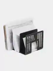 Лоток сортер для бумаг 2 штуки Brauberg Radikal, 3 отделения, черный, 880807