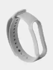 Серый ремешок для фитнес браслета Xiaomi Miband 5, Miband 6