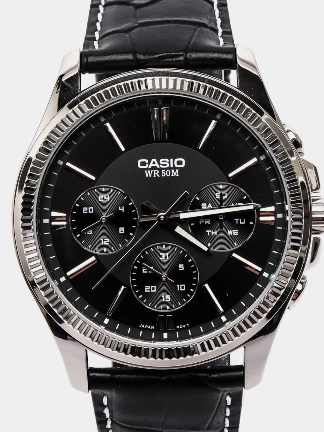 Черный часы наручные CASIO MTP-1375