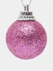 Серебряный набор елочных игрушек, украшения на елку