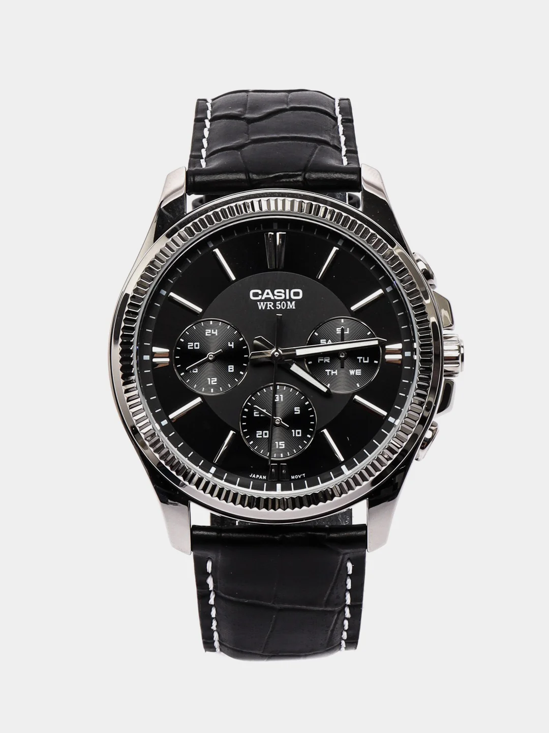Черный часы наручные CASIO MTP-1375