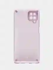 Лавандовый чехол для Samsung Galaxy A12 Противоударные чехлы с блёстками
