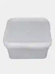Куботейнер с крышкой квадратный для меда, икры, продуктов