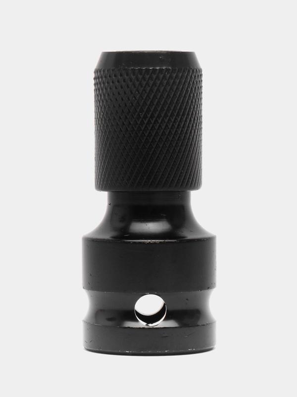 Переходник для гайковерта с 1/2" квадрат на шестигранник 1/4" HEX, быстросъемный адаптер