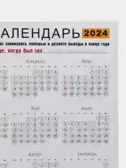 Календарь с приколом, юмором, 2024 год, 2 шт