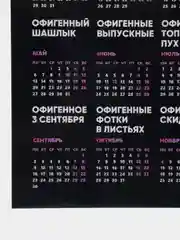 Календарь с приколом, юмором, 2024 год, 2 шт