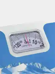 Небесно-голубой весы напольные механические 25*25*5 см
