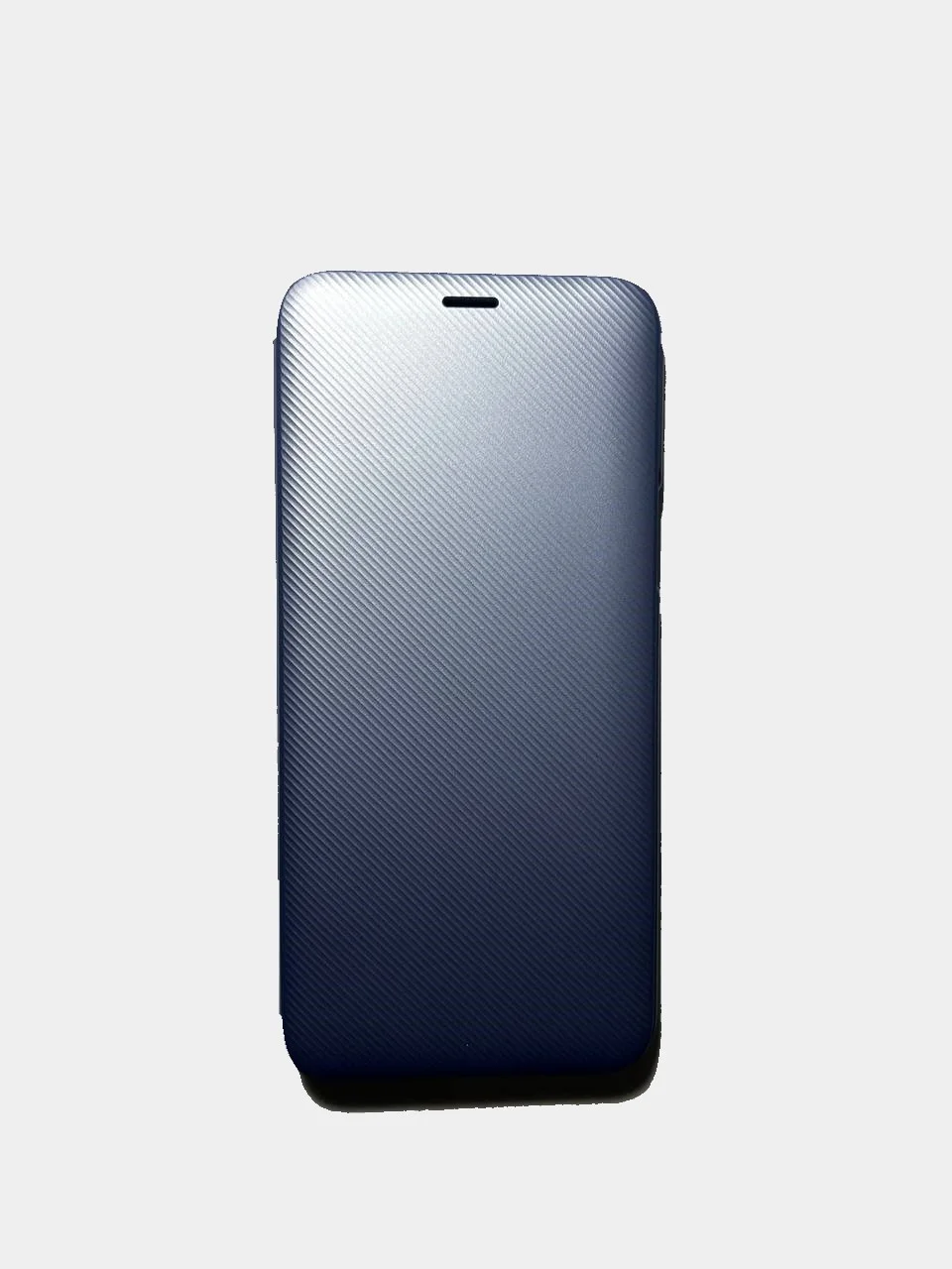 Голубой чехолкнижка с карточкой для Samsung J6 2018