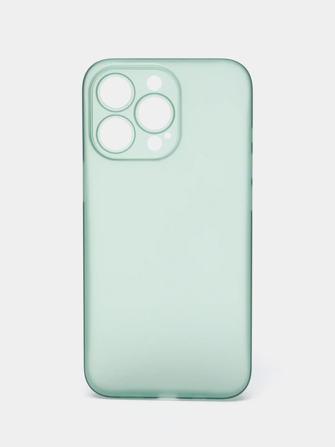 Зеленый ультратонкий чехол для iPhone 13 Pro, хрупкий, тонкий