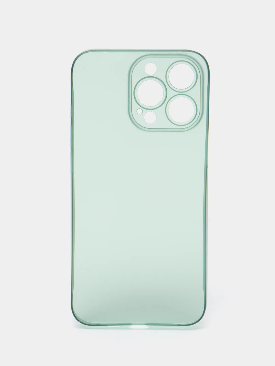 Зеленый ультратонкий чехол для iPhone 13 Pro, хрупкий, тонкий